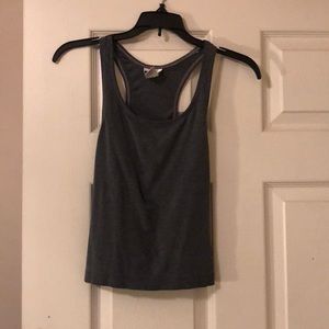 Grey crop top